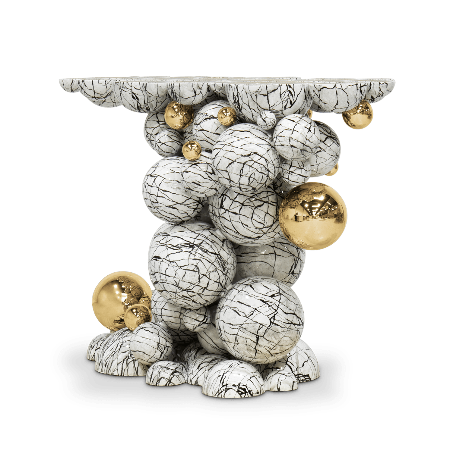 Orbit Faux-Marble Console