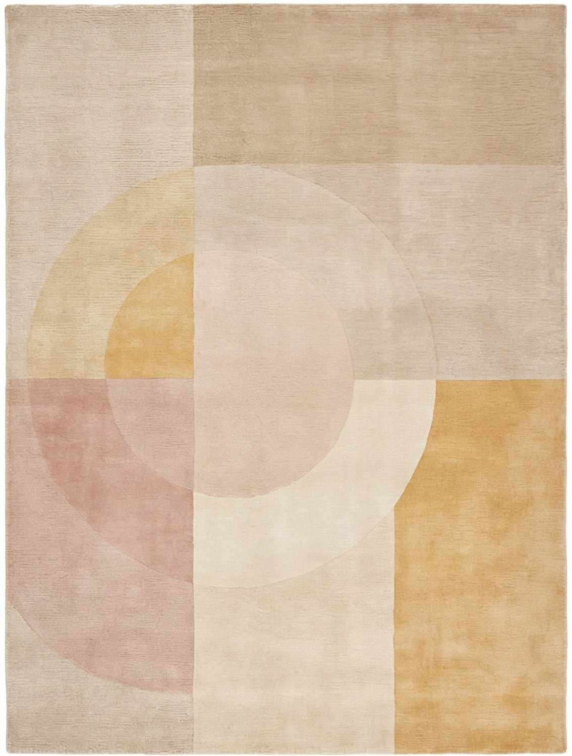Muted Orbits Designer Rug