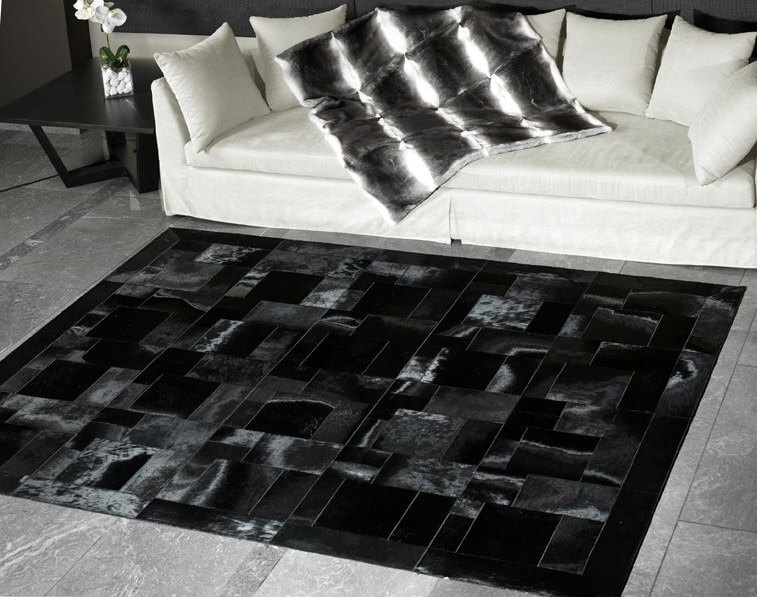 Puzzle Cowhide Rug | Size: 220 × 300 cm