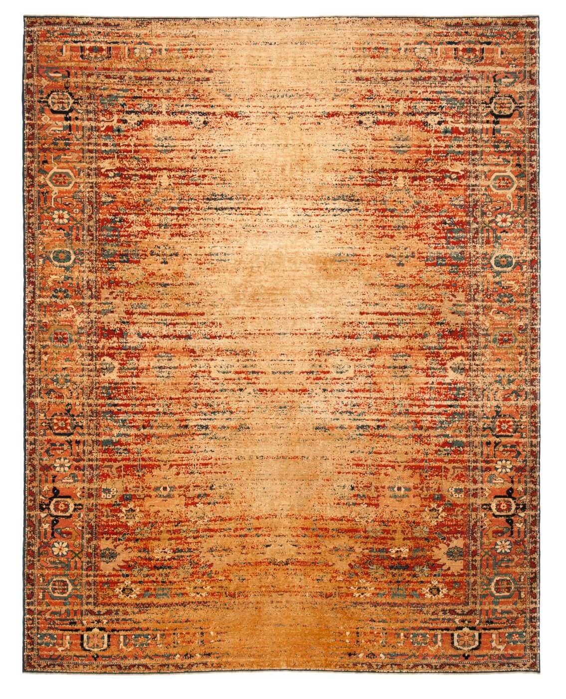 Bidjar Kingscross Stomped Reverse Silk Rug | Size: 200 × 300 cm
