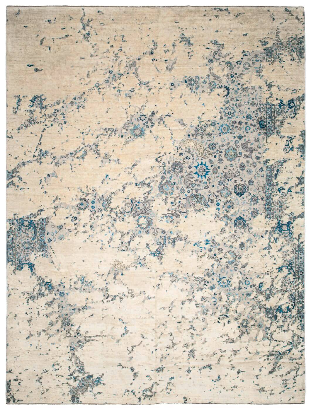 سجادة «كرمان جنغل إيريال سِلْك» | المقاس: 200 × 300 cm
