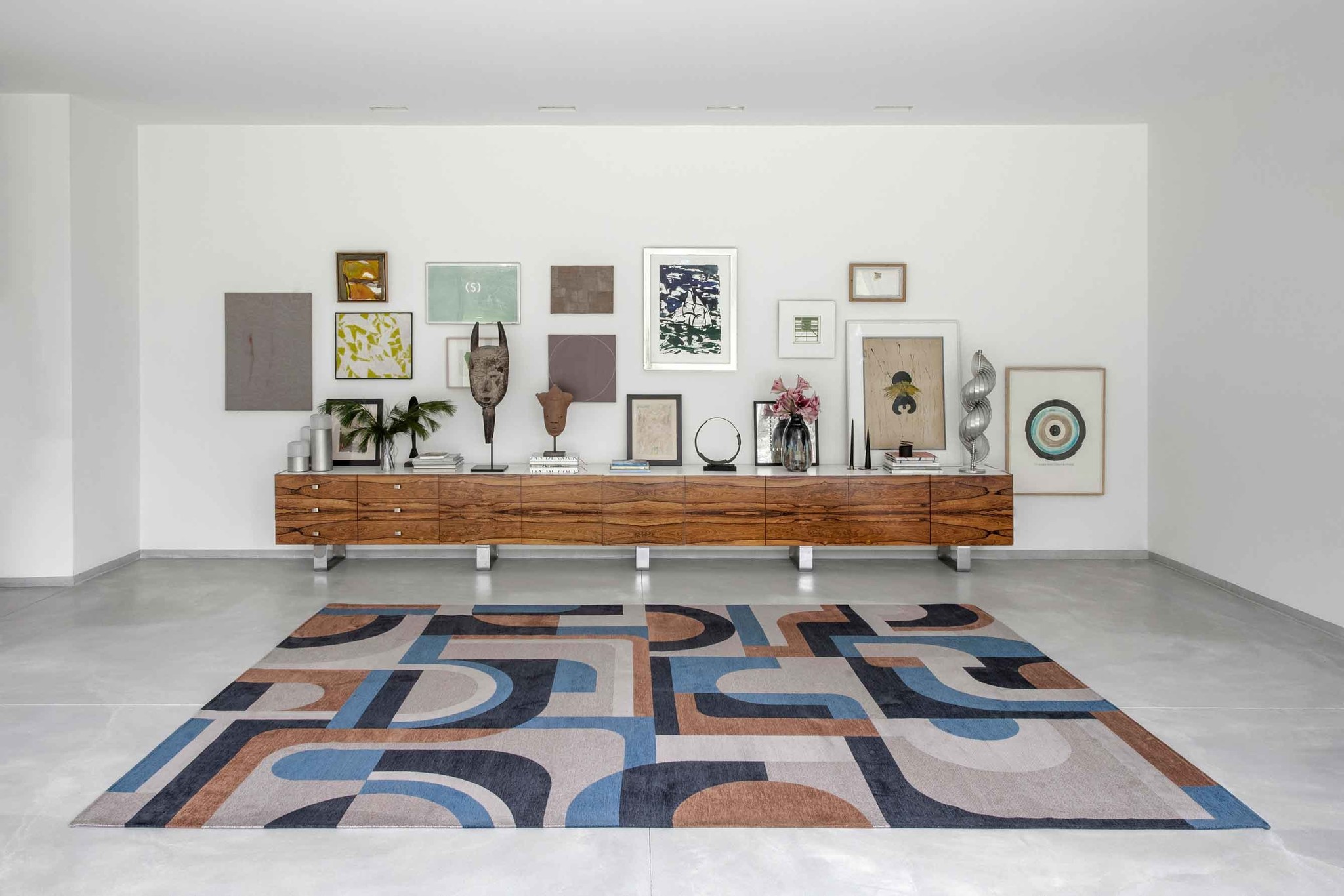 Camel Blue Rug | Size: 280 × 390 cm