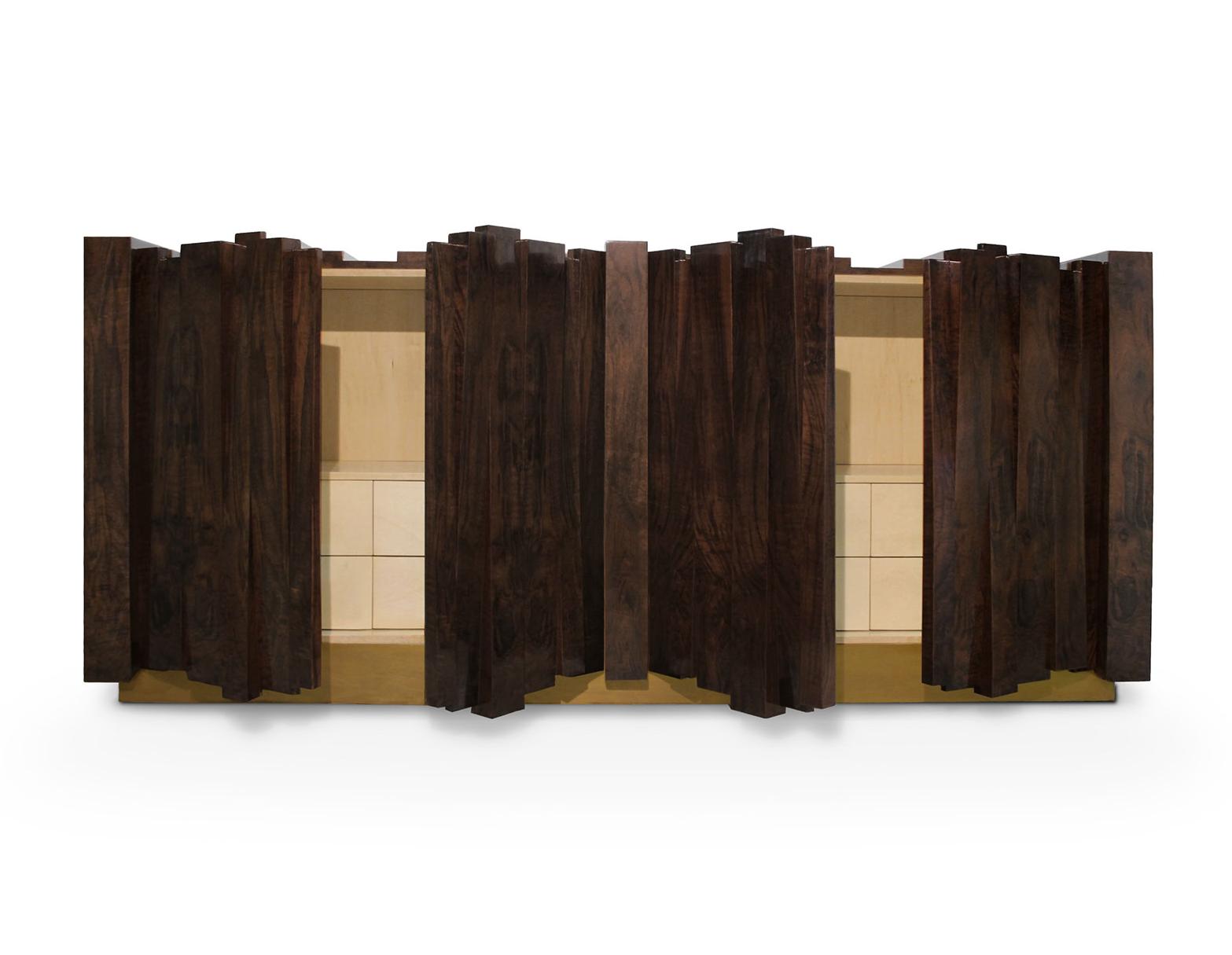 Designer Wood Sideboard