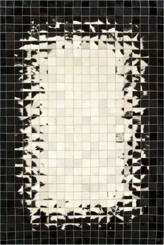 Mosaic Cowhide Rug | Size: 160 × 230 cm