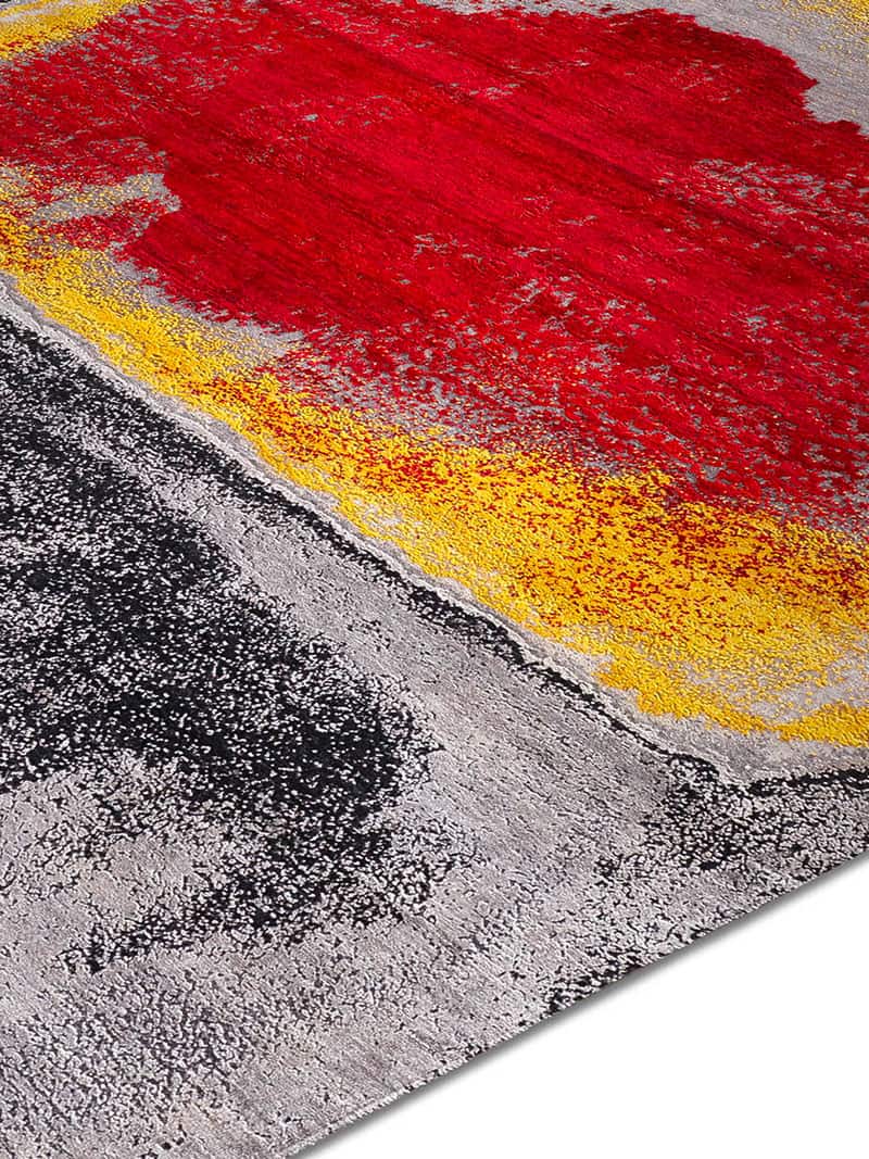 Red Dot Boulevard Rug | Size: 122 × 183 cm