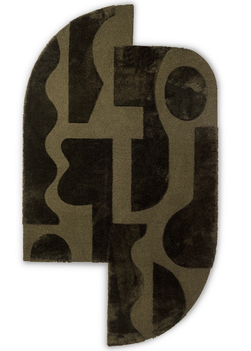 Mural Form Rug | Size: 200 × 350 cm