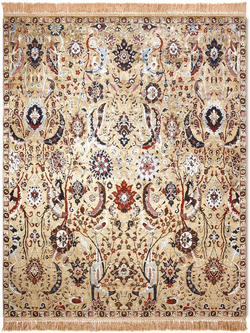 Kerman Yellow Rug