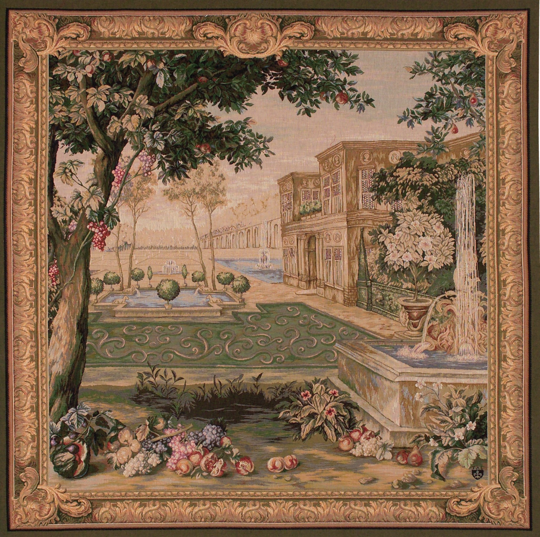 Verdure Fountain Tapestry