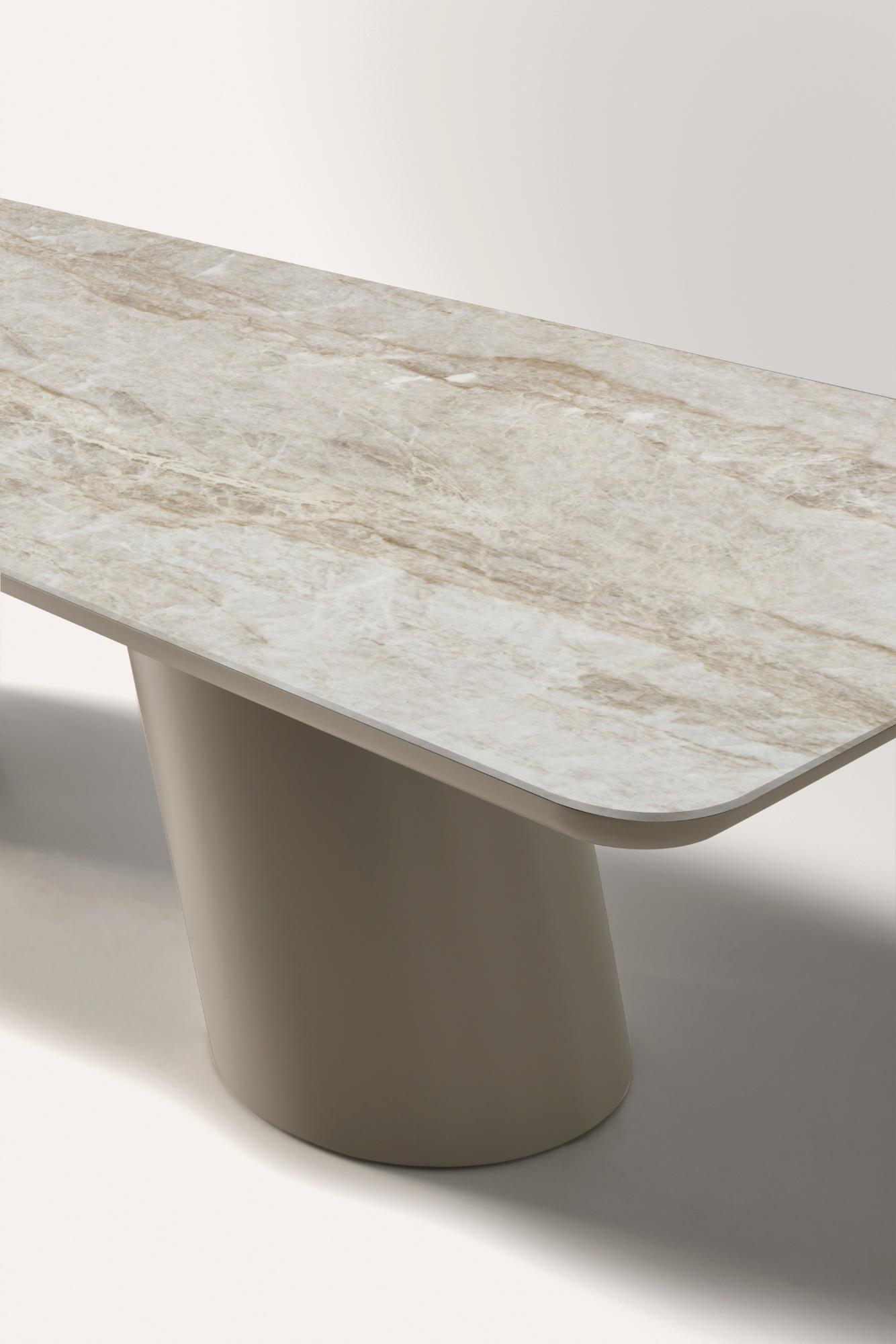 Altea Beige Ceramic-Top Table