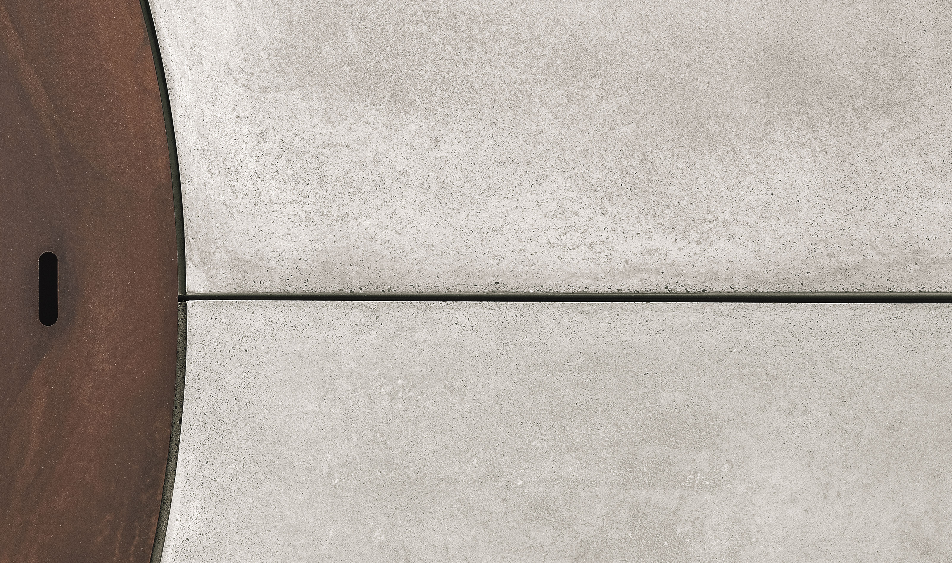 Ercole Fire Pit | Finishing: White | Dimensions: Ø 150 cm