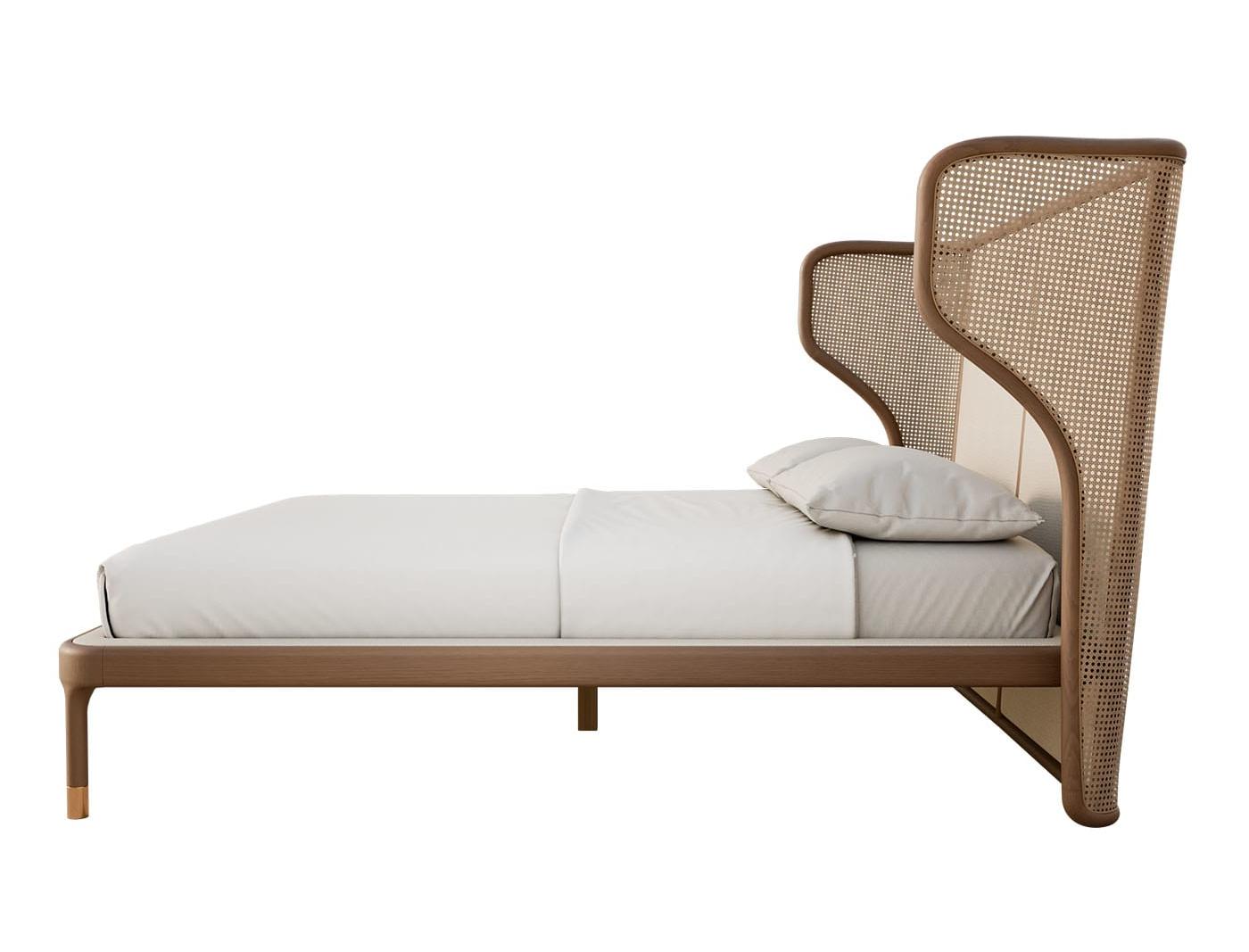 Joyce Ash Wood Handcrafted Bed