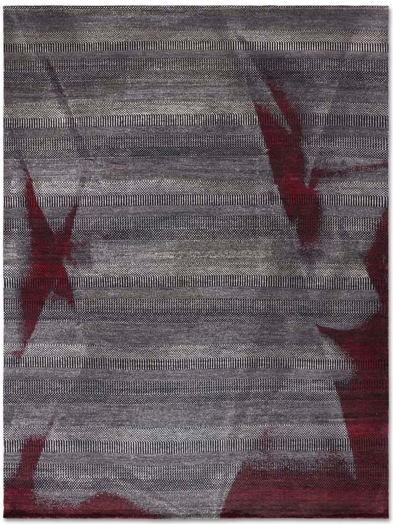 Red Wood Rug