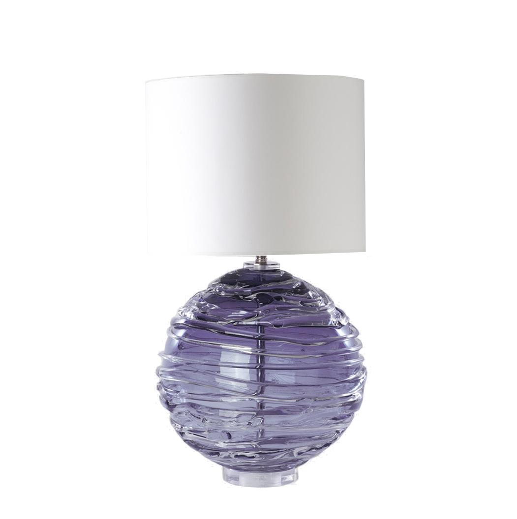 Nerys Amethyst Table Lamp