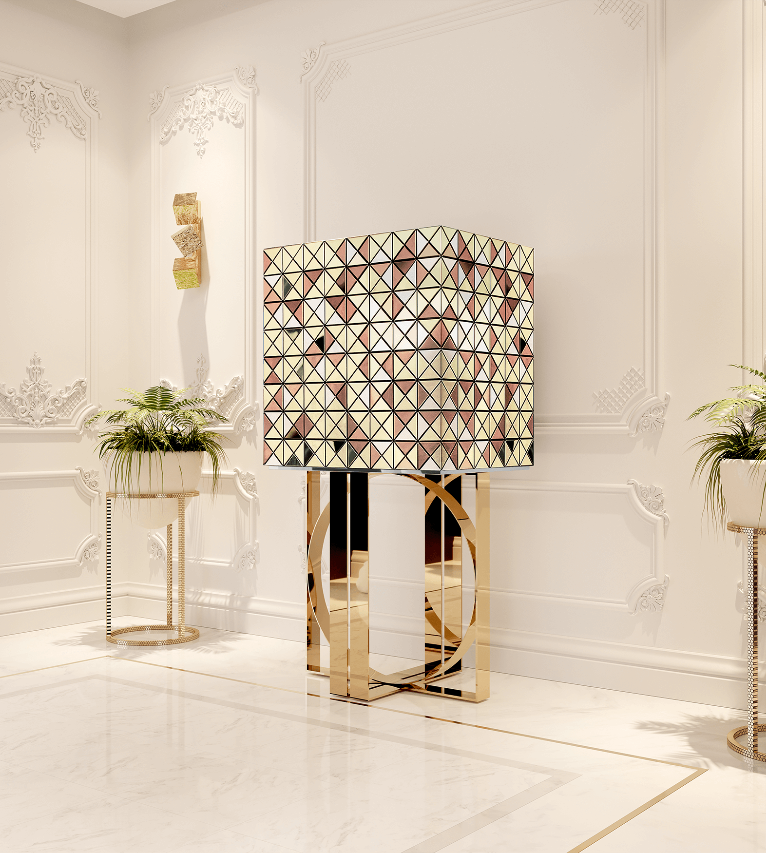 Mosaic Cabinet