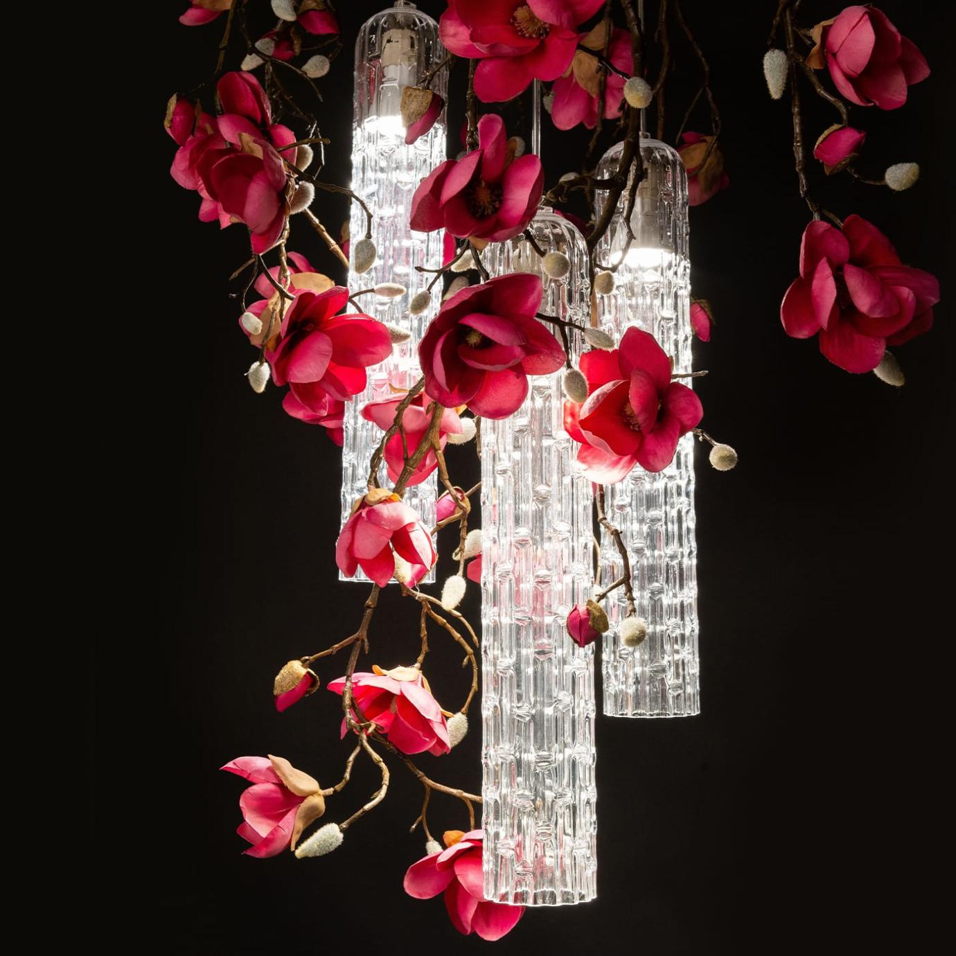 Magnolia Small Round Italian Chandelier
