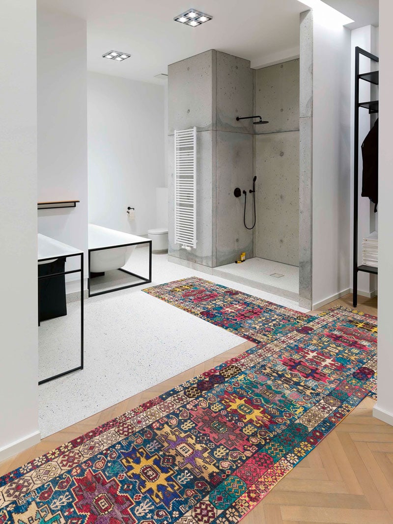 Original Natural Blue Rug