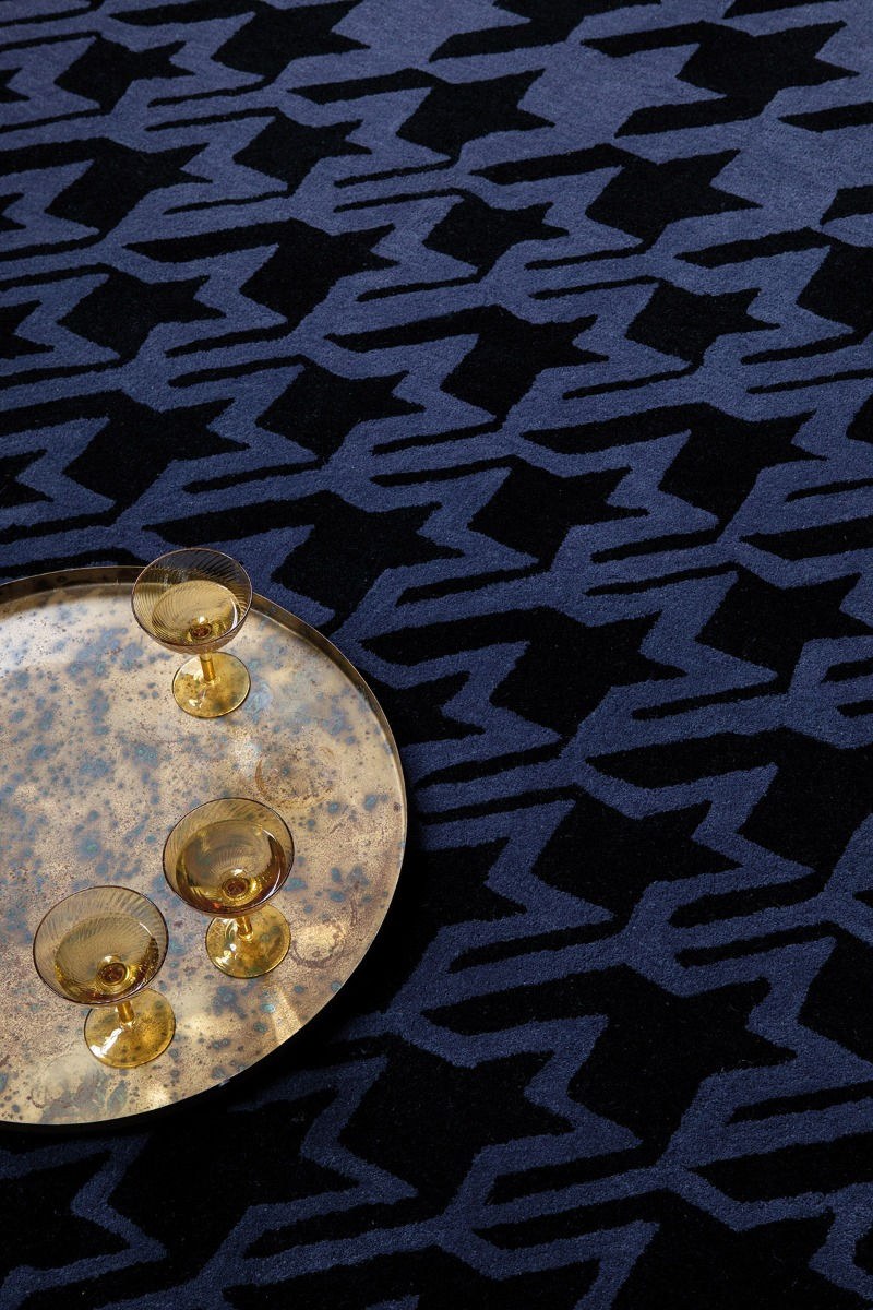 Houndstooth Rug | Size: 140 × 200 cm