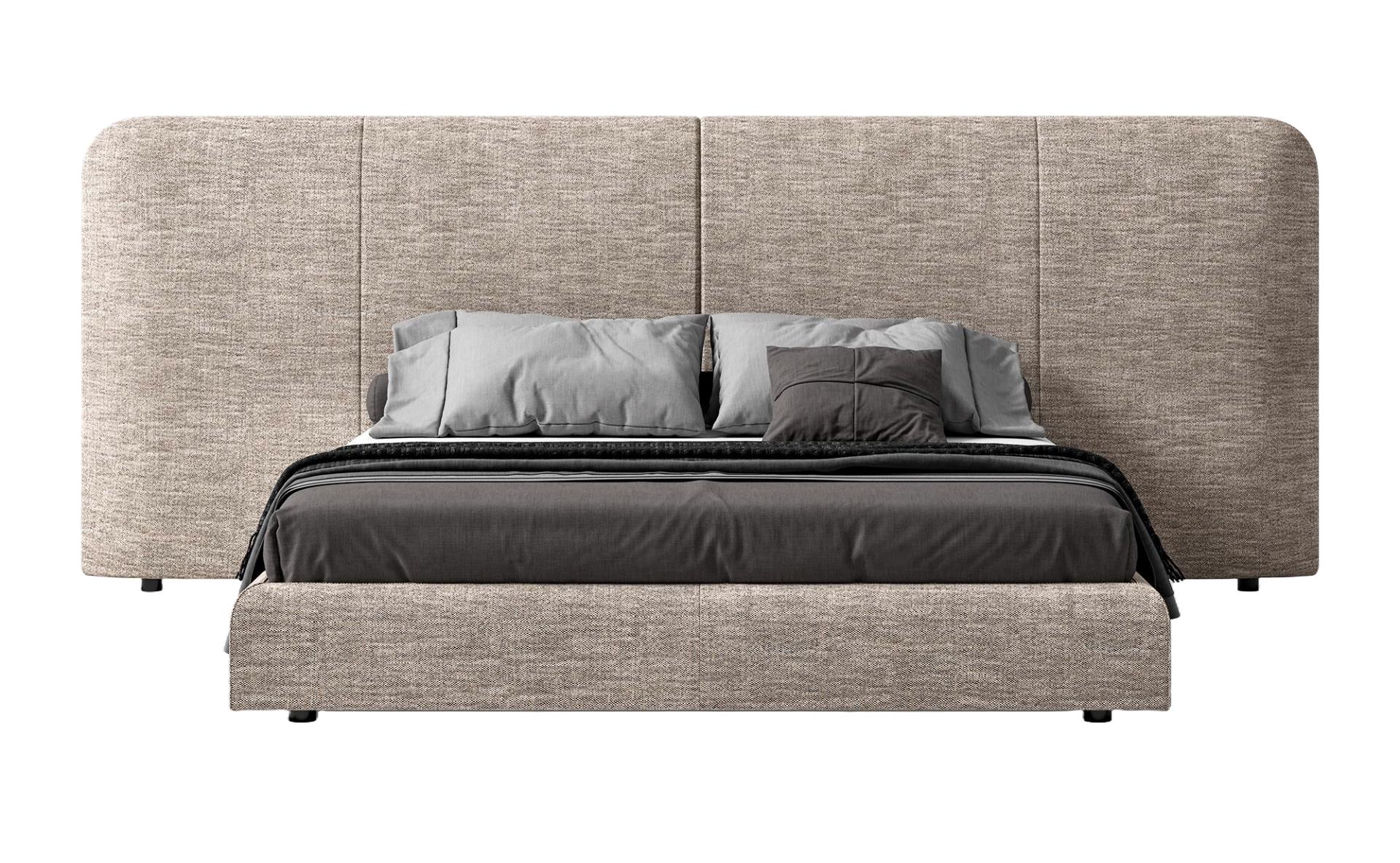 سرير «بورتلاند» بلوح رأس مرتفع | مقاس المرتبة: 180 × 200 cm