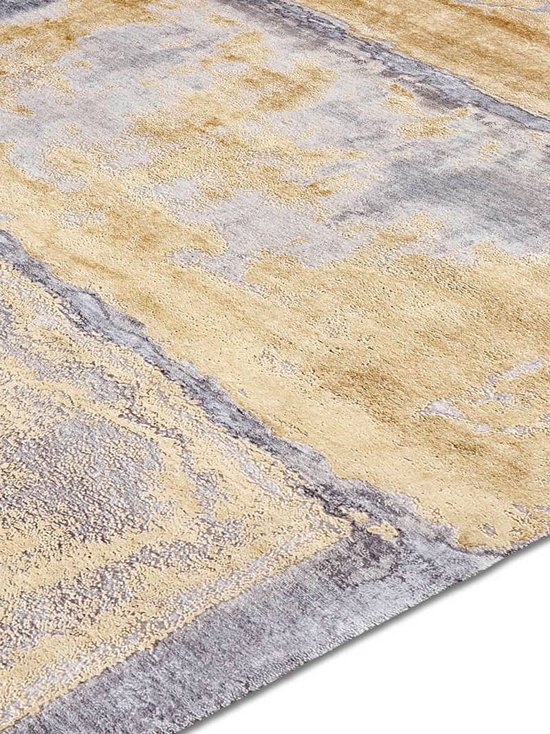 All Gold Handmade Rug