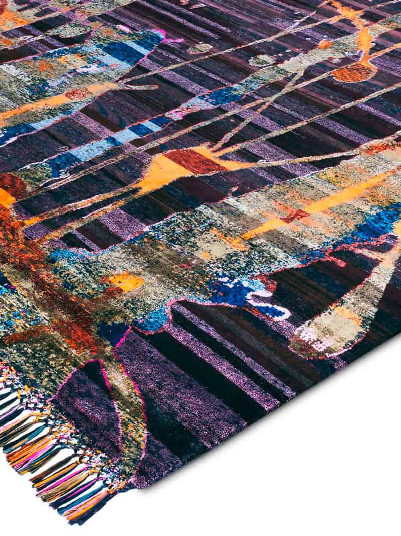 سجادة «إيكو» يدوية الصنع | المقاس: 122 × 183 cm