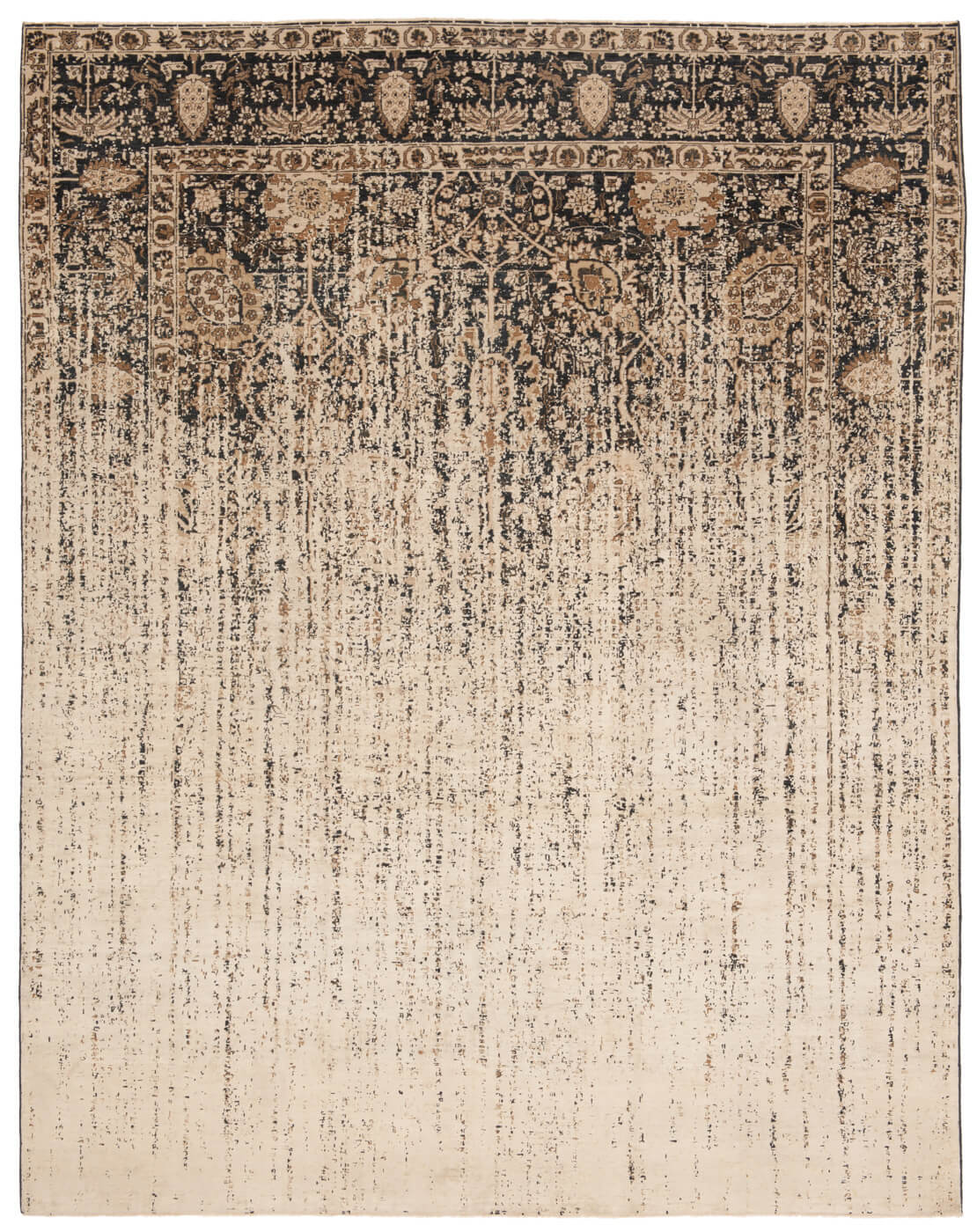 Tabriz Riverside Vendetta Silk Rug