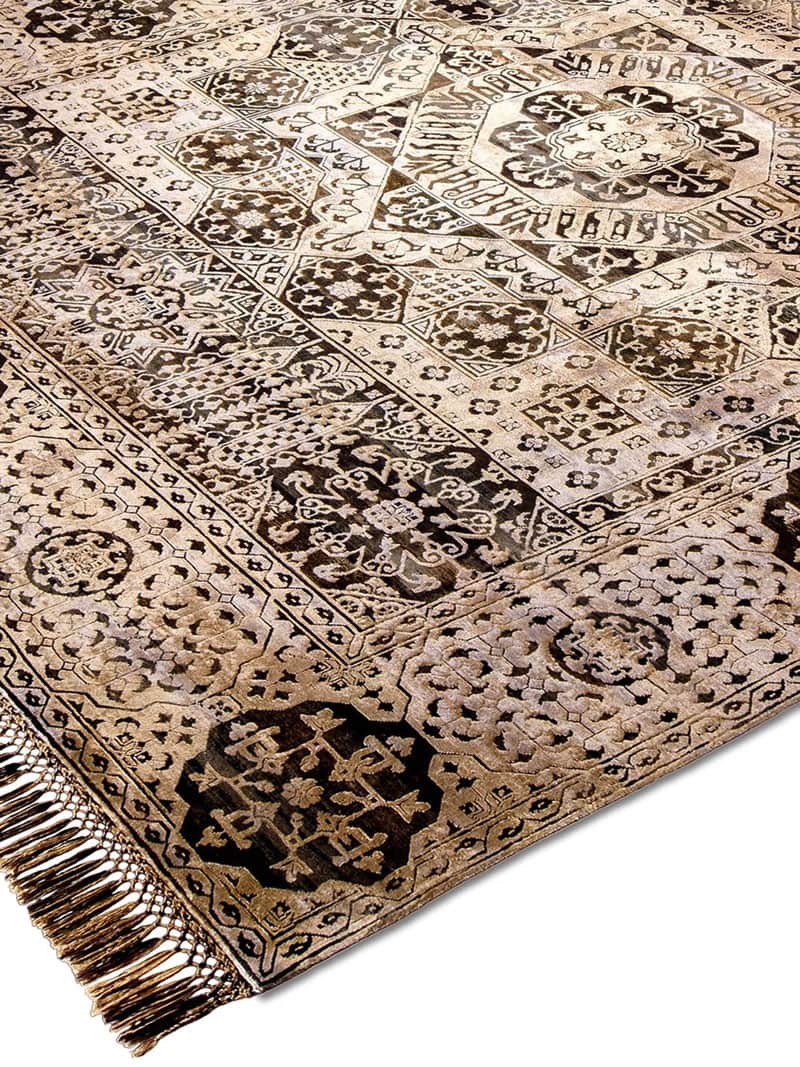 Gold Mauve Rug