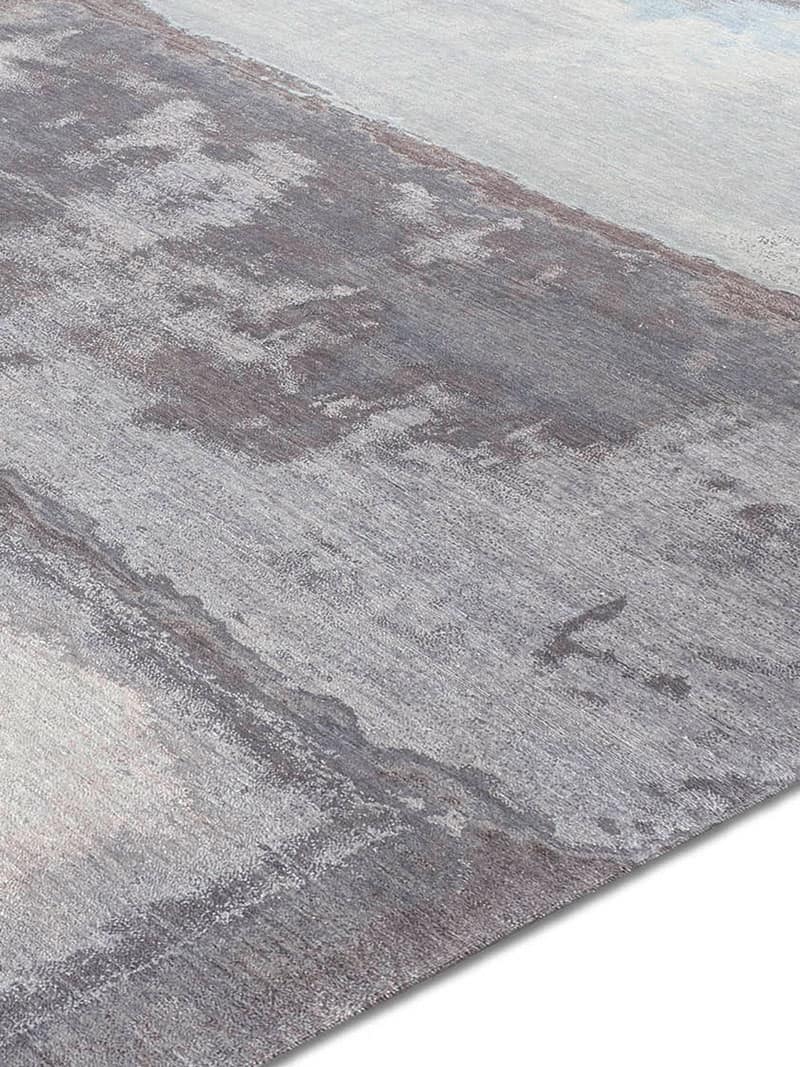 Silver Grey Rug | Size: 122 × 183 cm