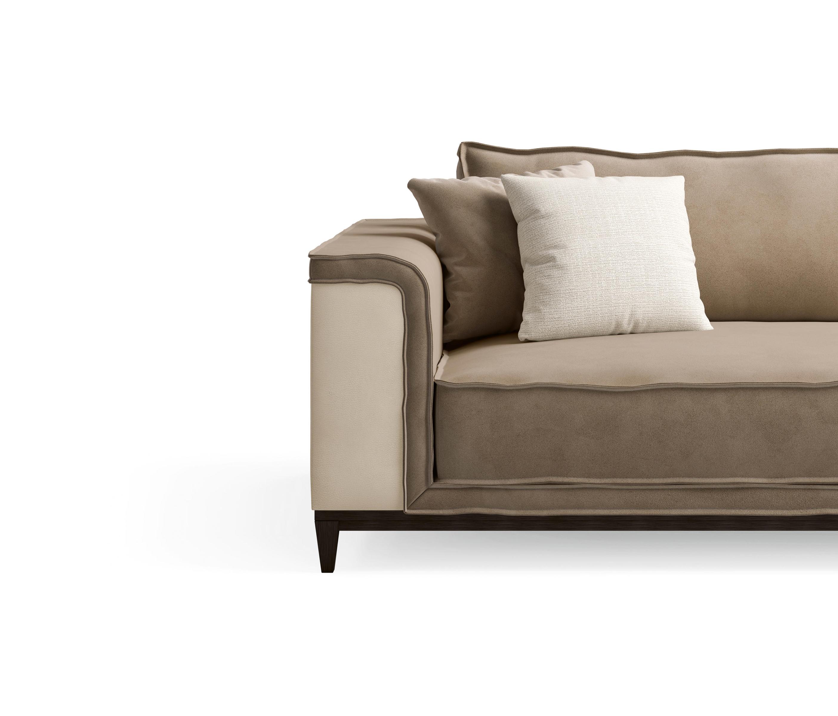 Modern Leather Italian Sofa | Configuration: 2-Seat