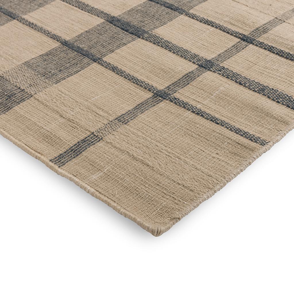 Zona Denim Check Outdoor Rug | Size: 200 × 280 cm