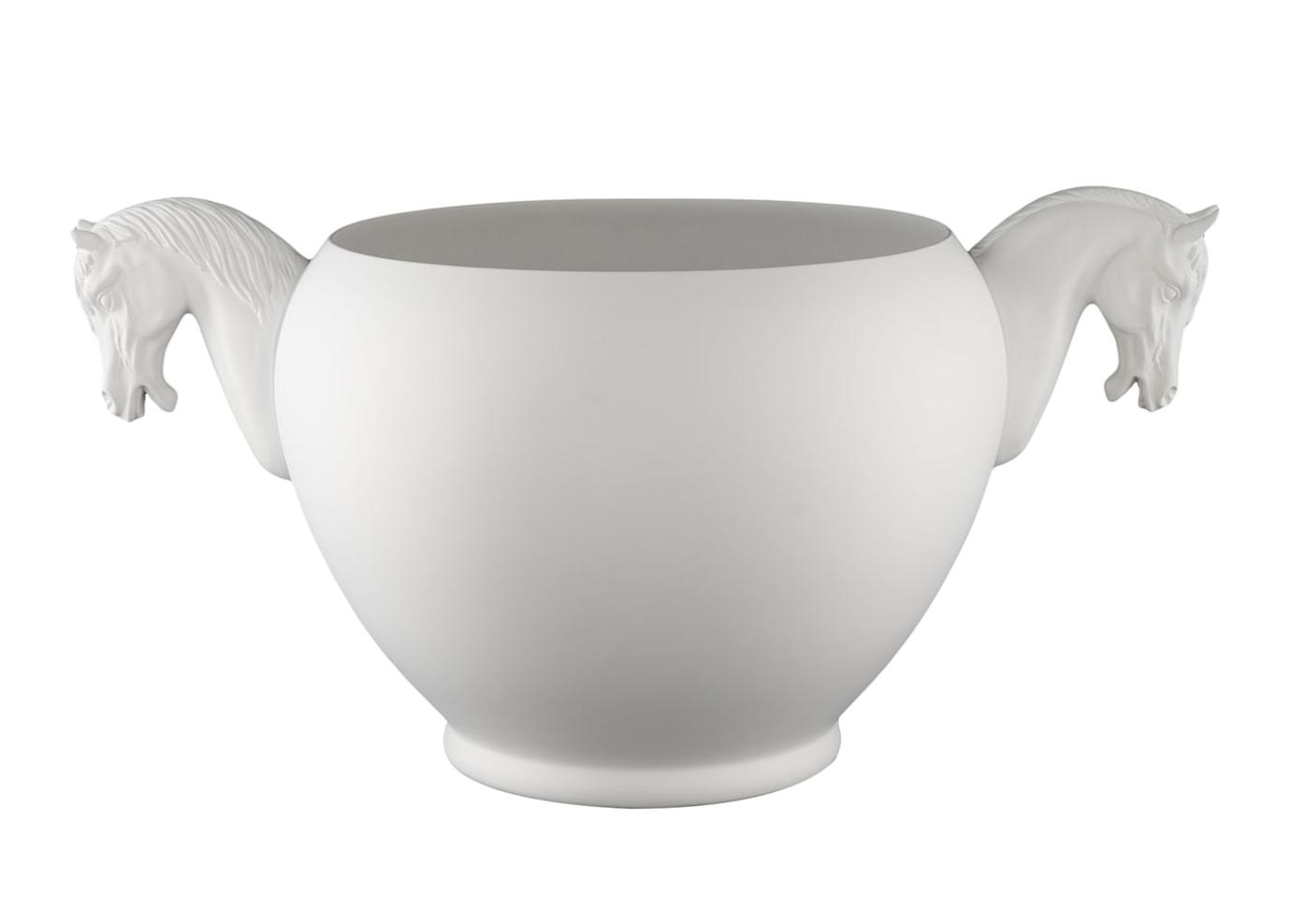 Horse Bowl Venetian Vase