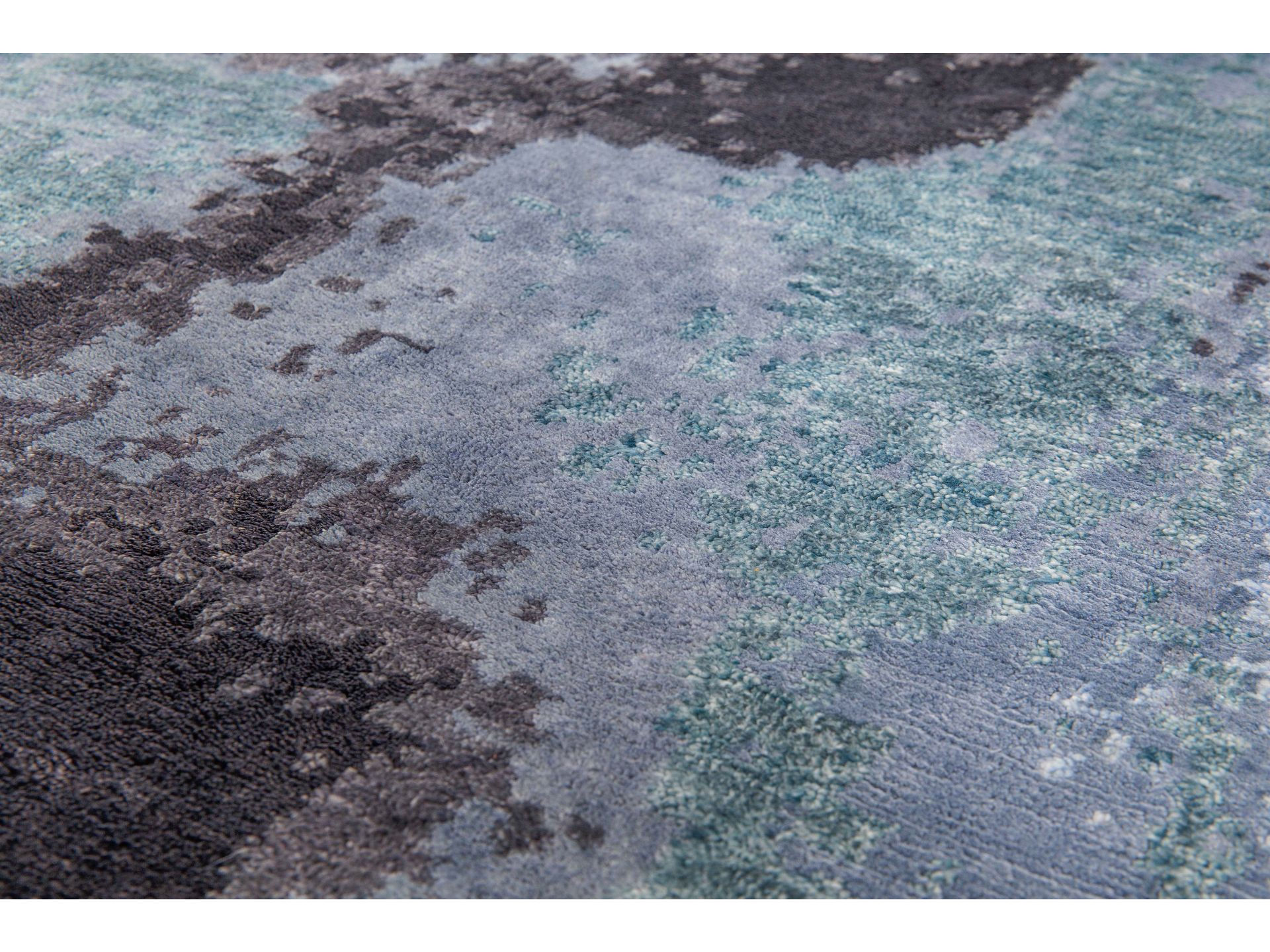 Abstract Blue Rug