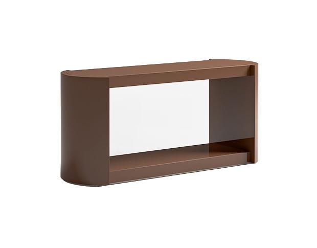 Lacquered Low Bookcase