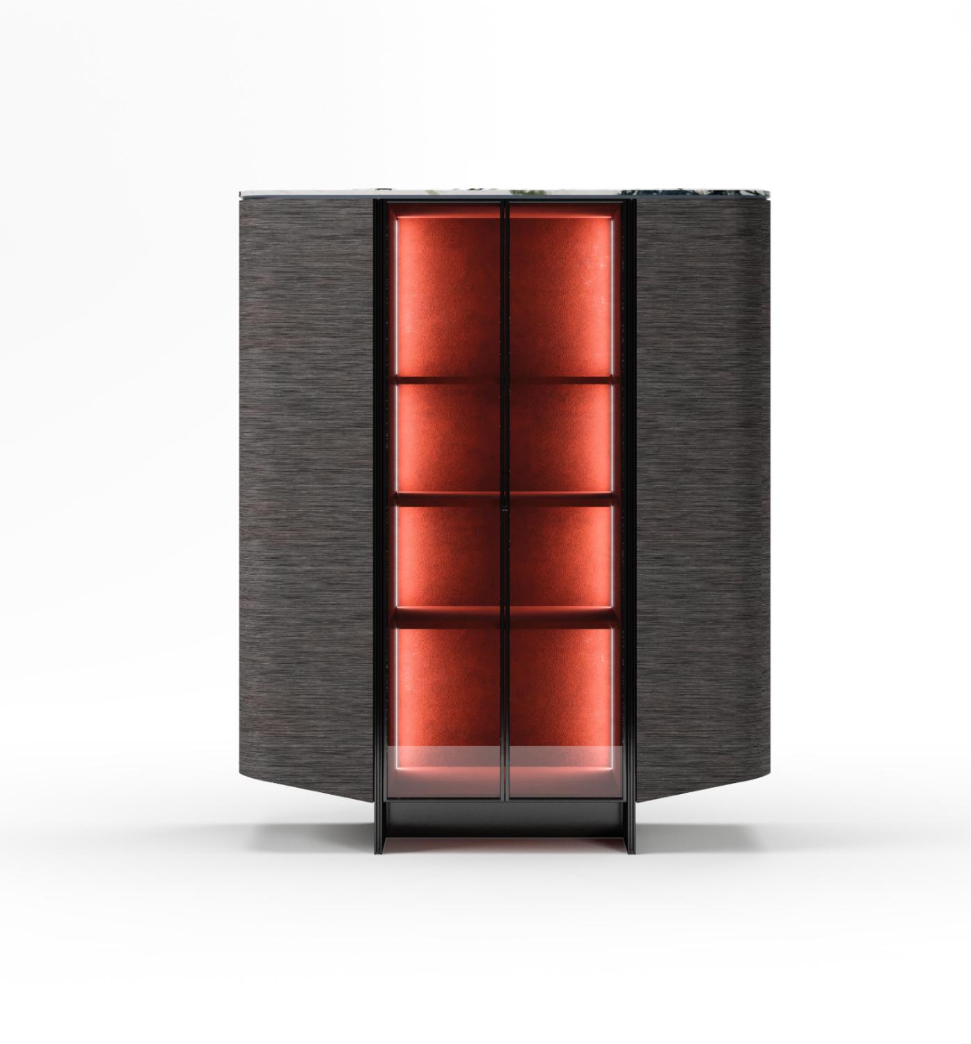 Marte Display Cabinet Italian Design