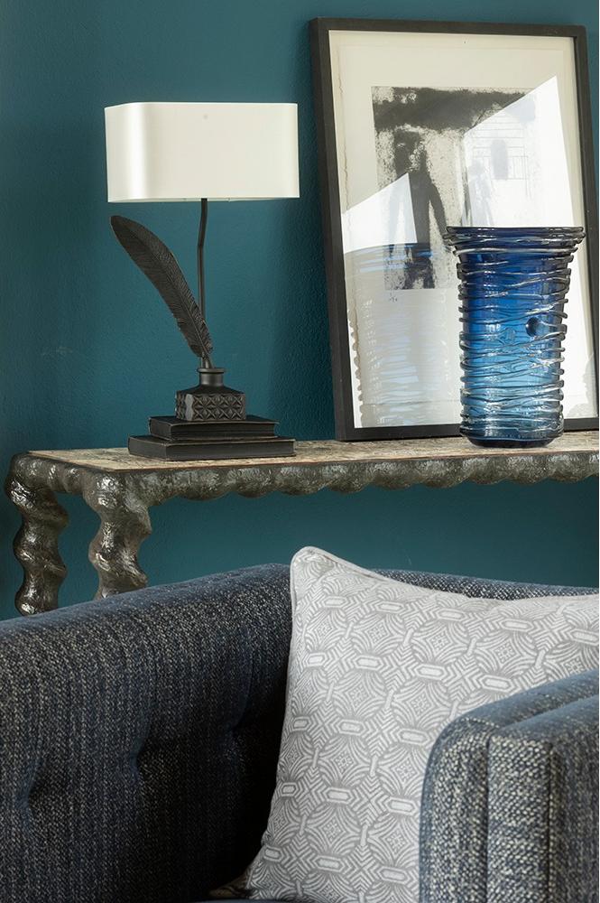 Tom Antique Bronze Finish Table Lamp