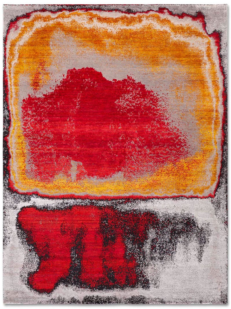 Red Sunset Rug | Size: 183 × 274 cm
