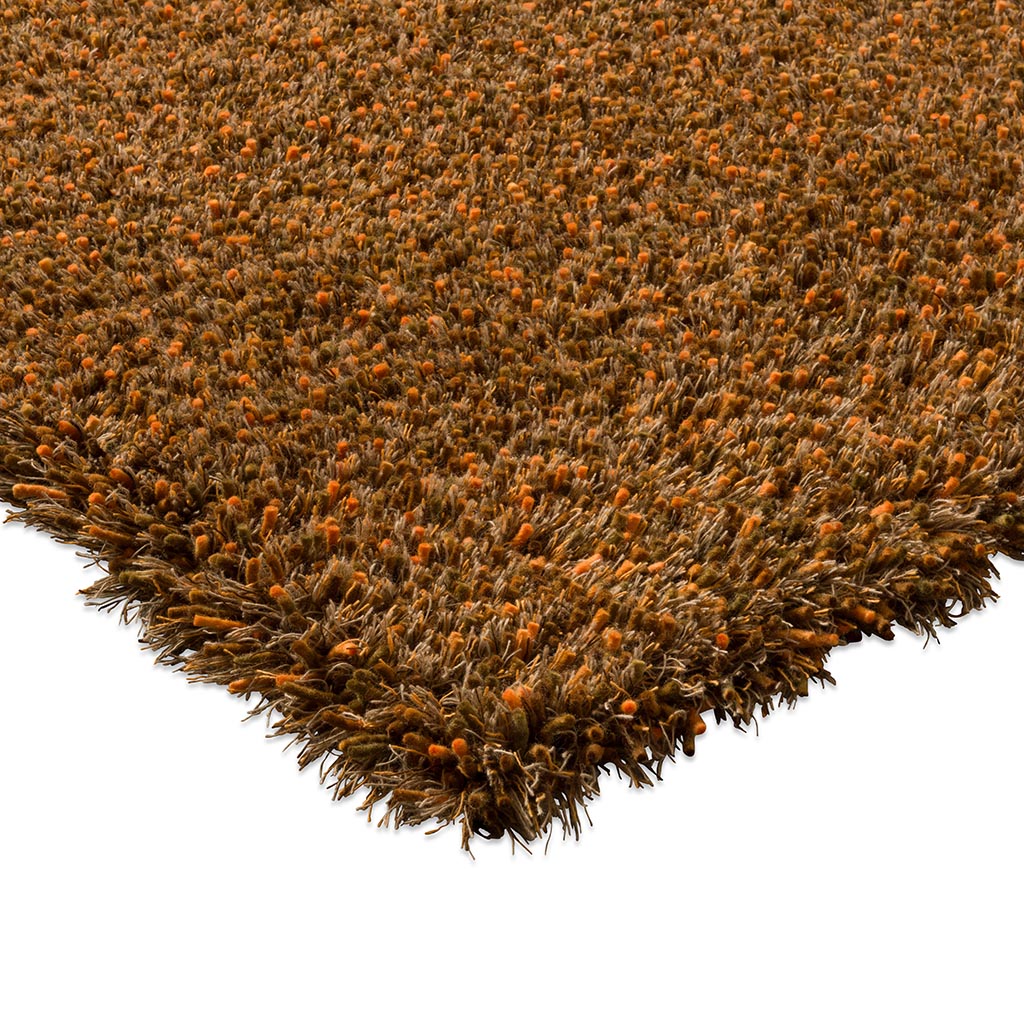 Sprout Burnt Tangerine Luxe Rug | Size: 170 × 240 cm