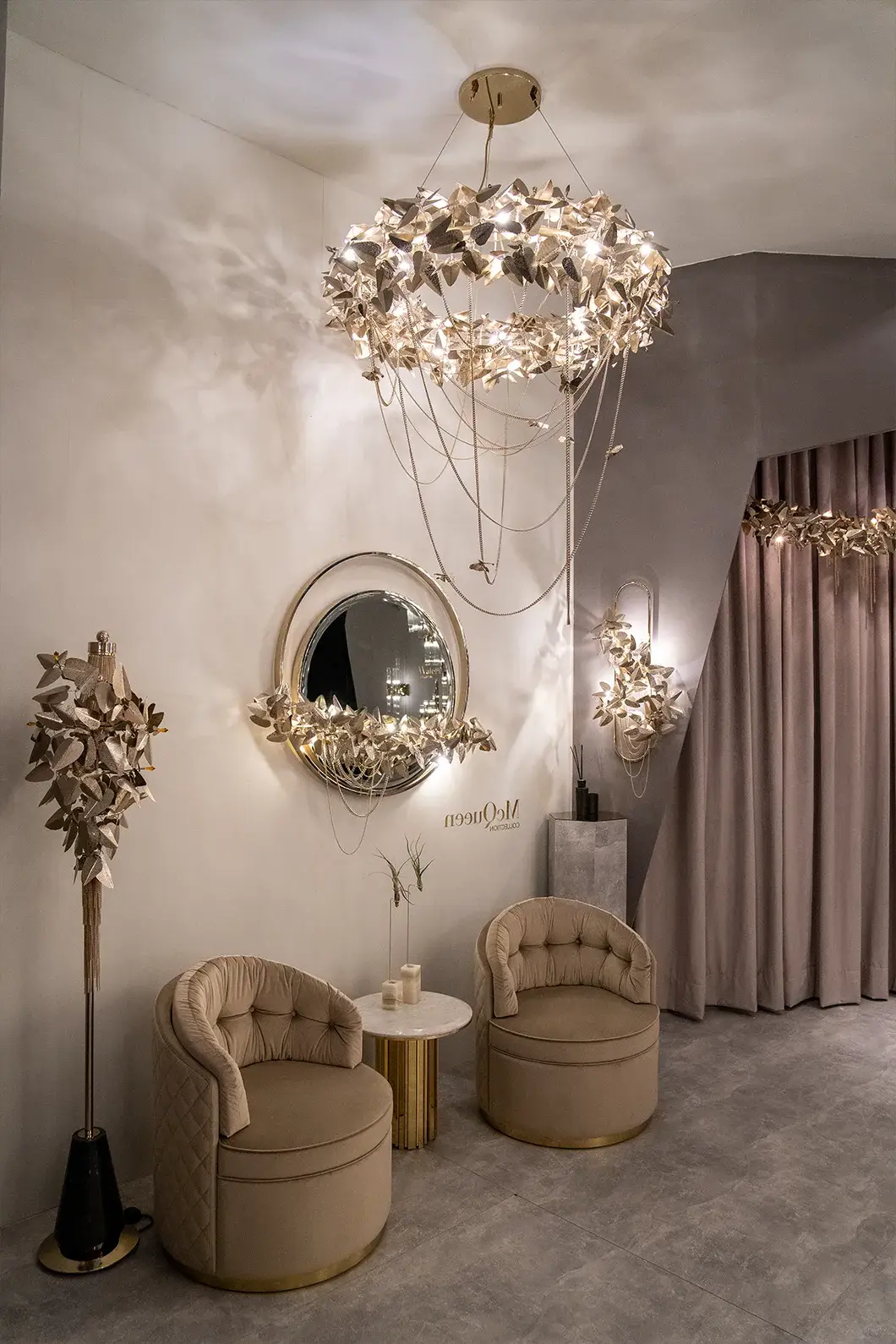 Royal II Wall Light Mirror - 2