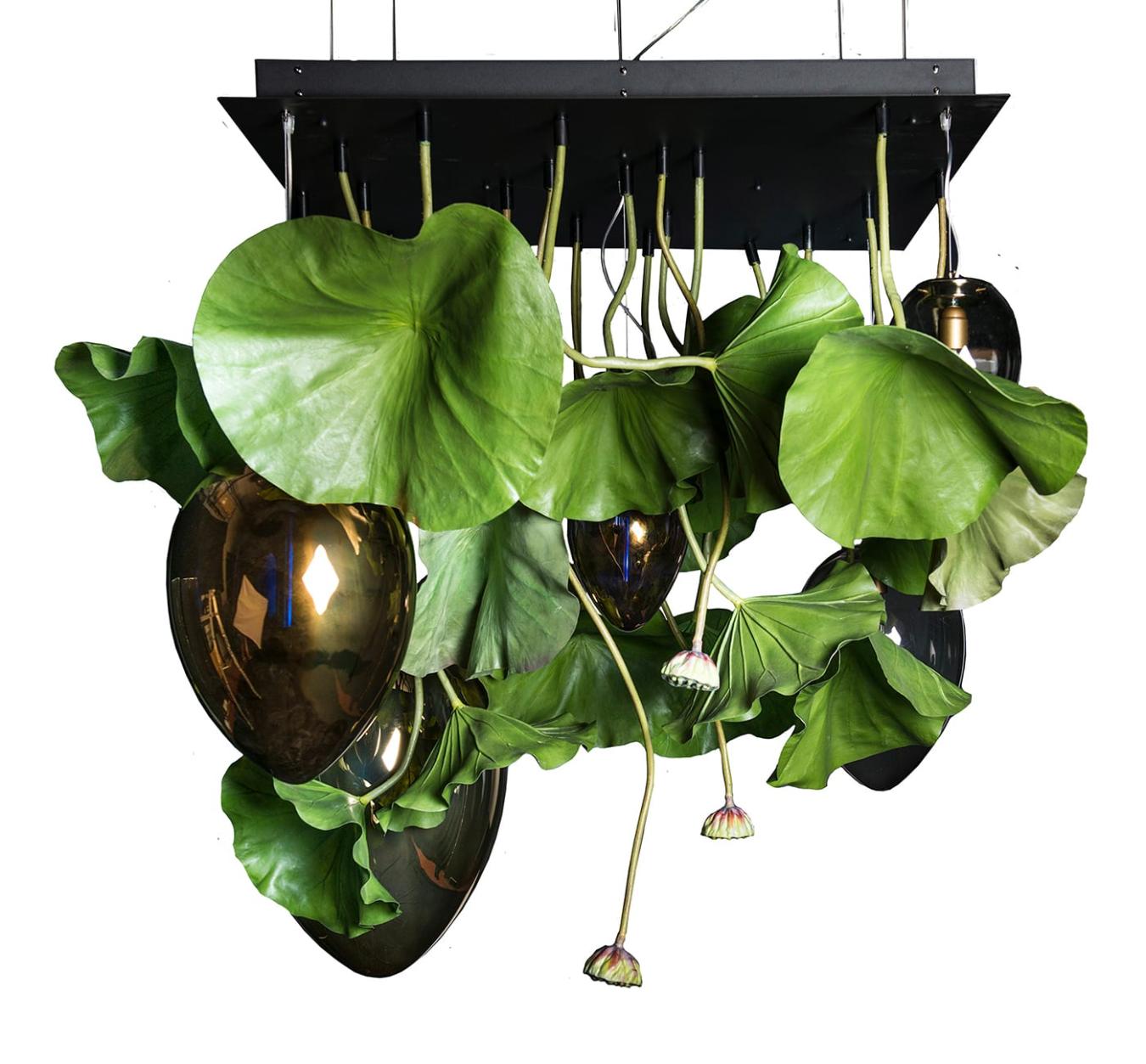 Lotus Crystal Italian Chandelier