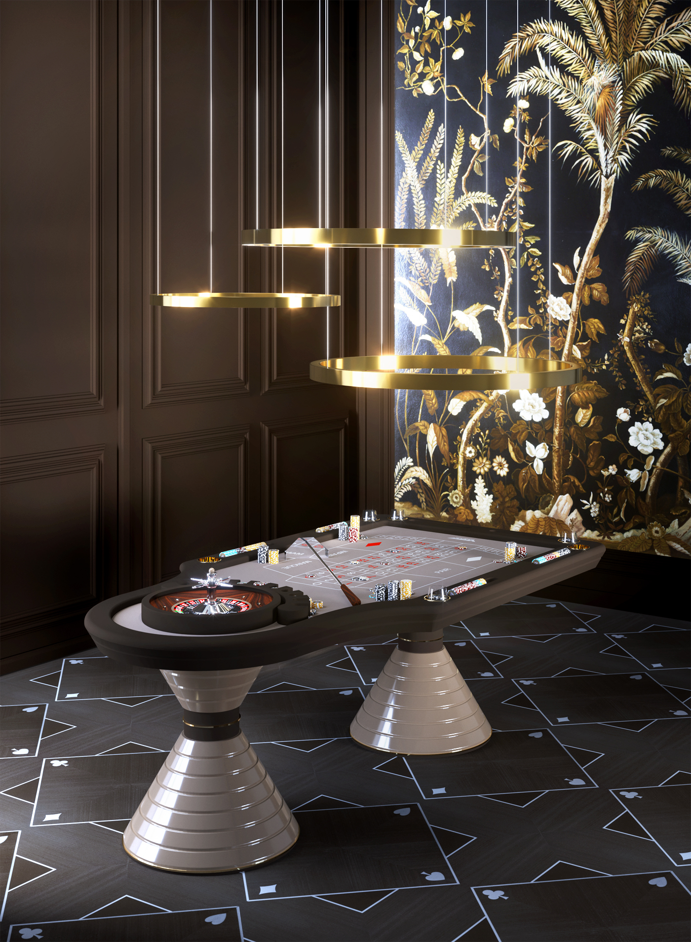 Italian Roulette Table