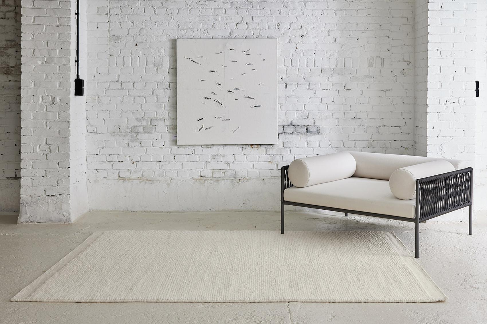 Cocoon White Rug