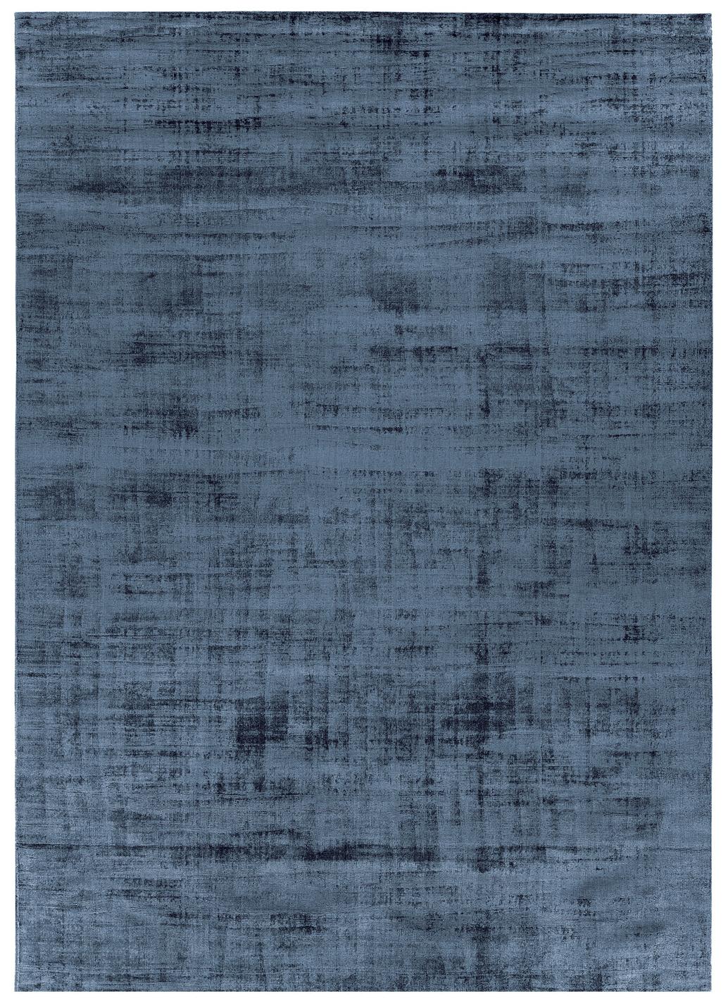 Night Blue Banana Silk Rug | Size: 200 × 300 cm