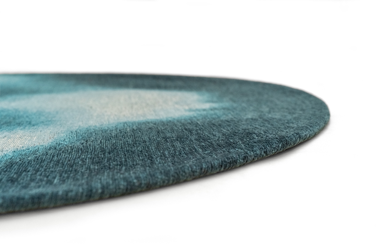 Aquarelle Storms Belgian Designer Rug