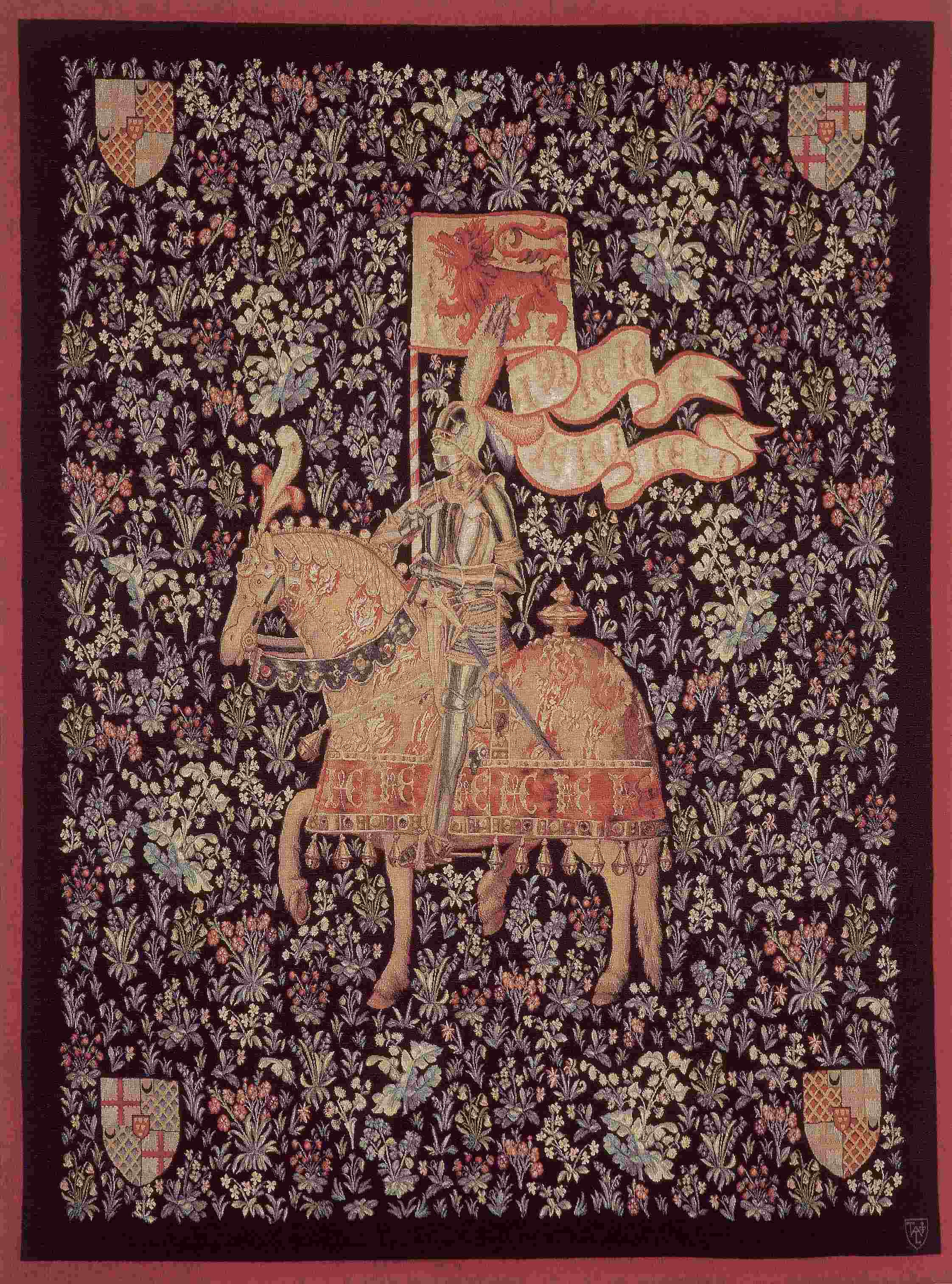 سجادة جدارية «الفارس» | المقاس: 75 × 100 cm