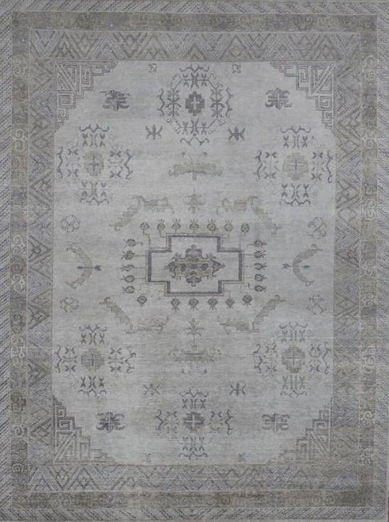Khotan Wool Grey Rug