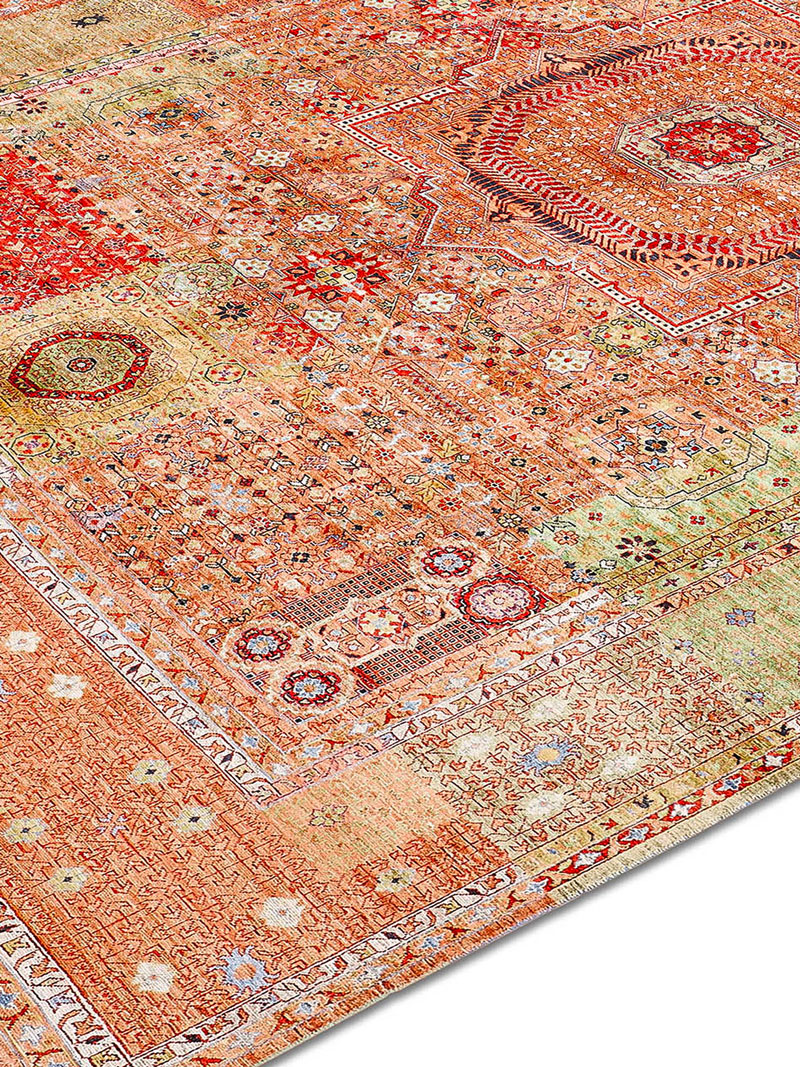 Cosmic Orange Rug