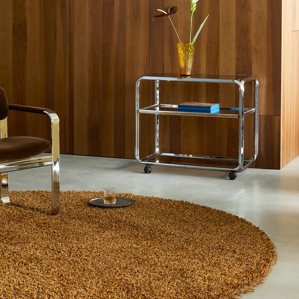 Sprout Burnt Tangerine Luxe Rug | Size: 170 × 240 cm