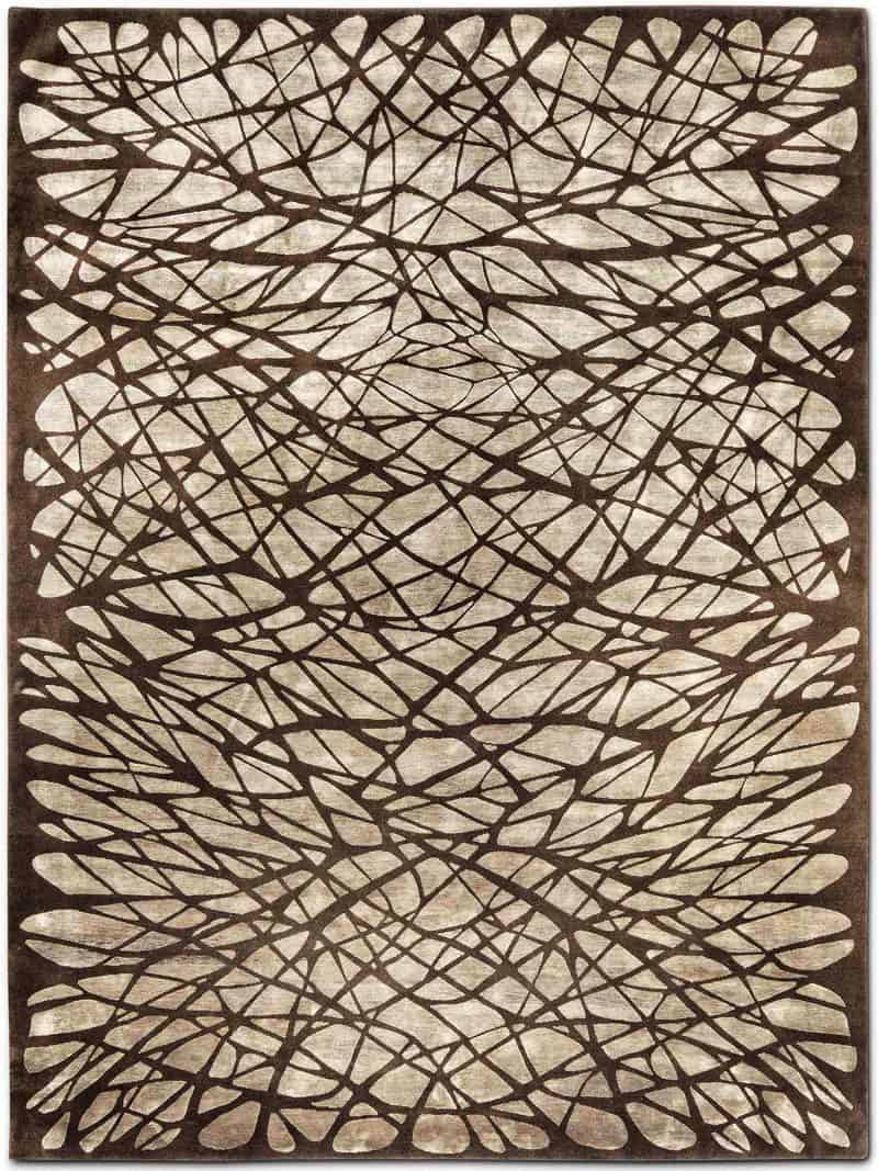 سجادة «درسدن» بنية | المقاس: 183 × 274 cm