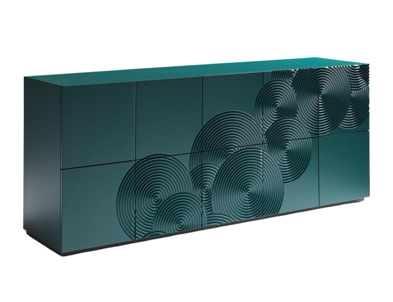 Contemporary Blue Sideboard