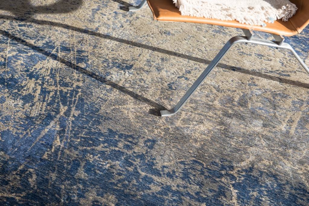 Abyss Blue Round Rug | Size: Ø 240 cm