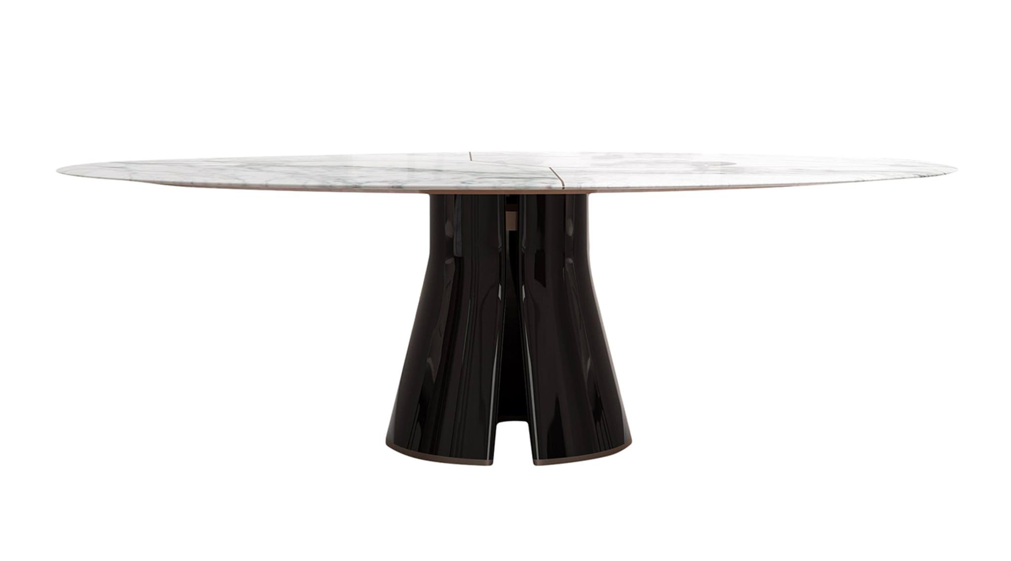 Talos Dining Table | Tabletop: Marble Arabescato Corchia | Dimensions: W 210 cm